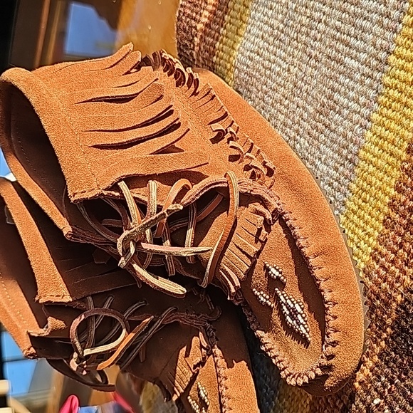 Suede Ankle Mukluks - Picture 8 of 8